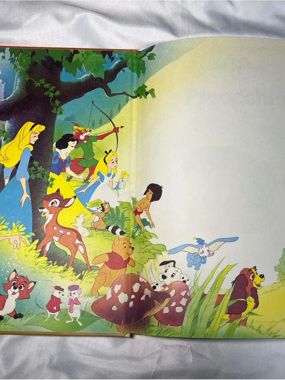 Vintage 1986 Disney Pinocchio Hardcover Book Walt Disney Classic Series Like New